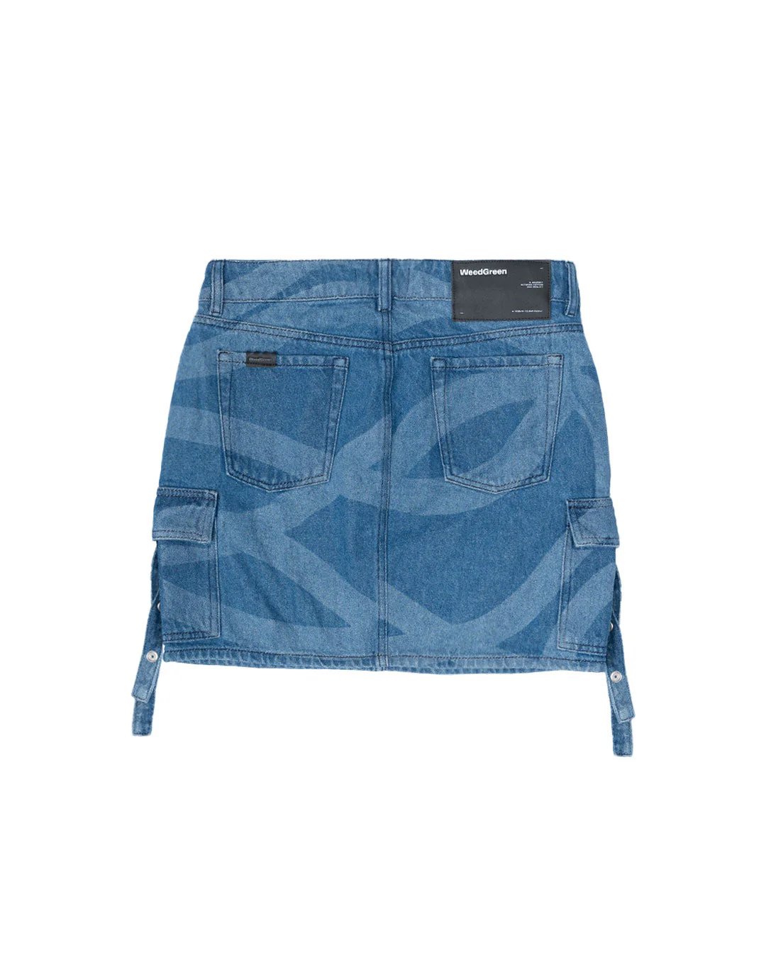 FALDA CARGO WEEDGREEN AZUL - Image 3