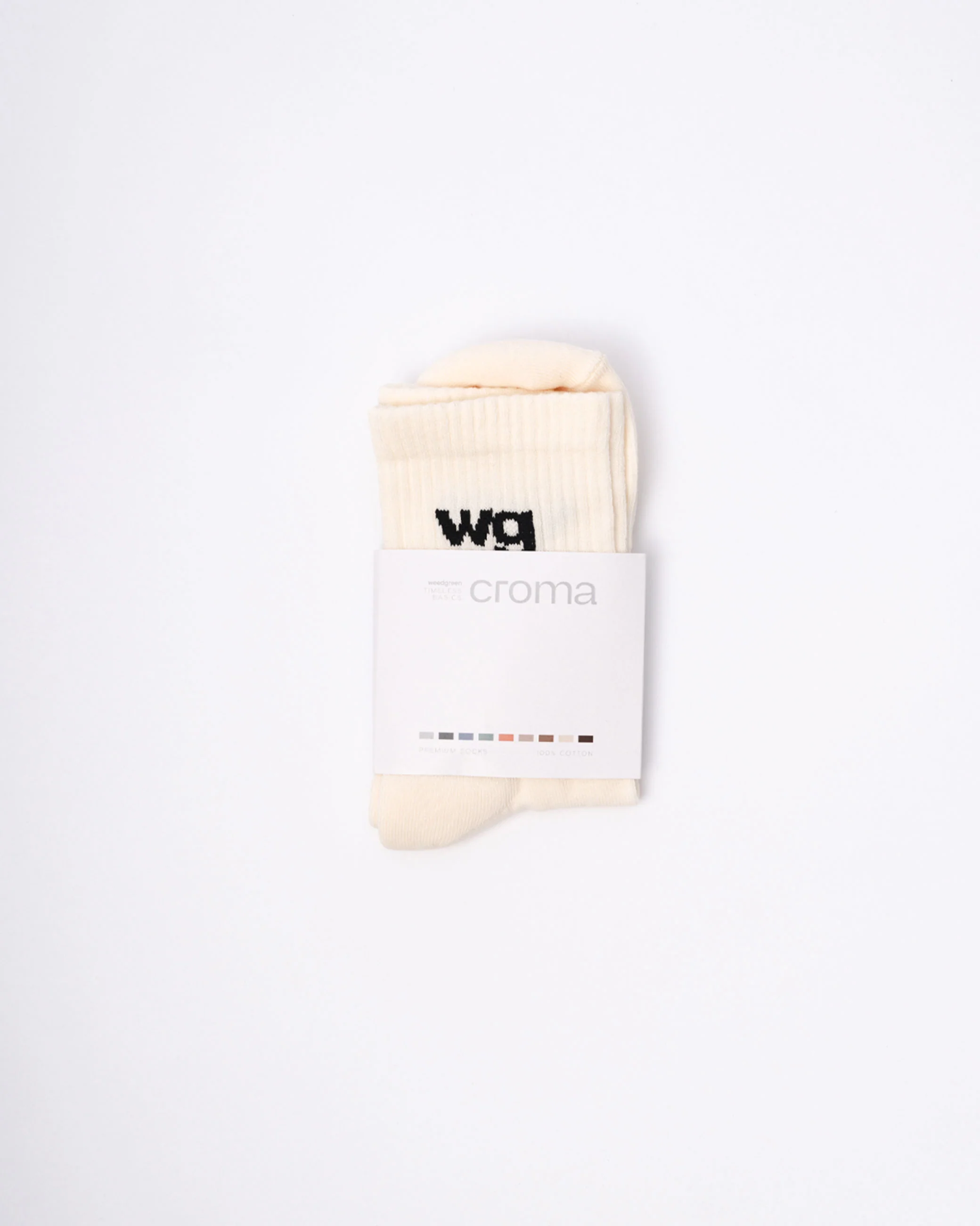 medias LOGO BEIGE - Image 4